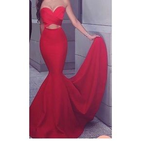 RED PROM DRESS